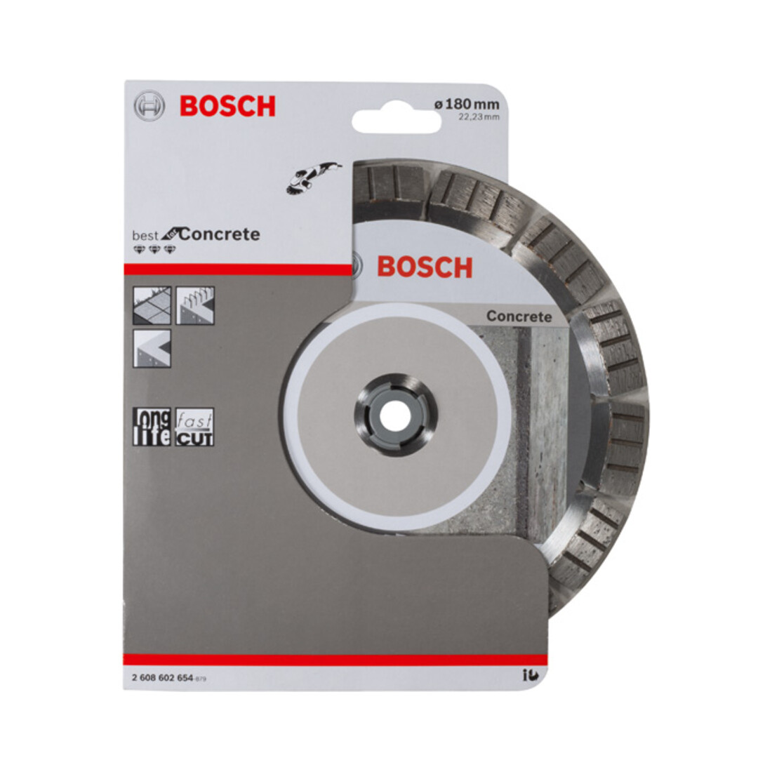 Bosch Diamanttrennscheibe Best for Concrete 180 x 22,23 x 2,4 x 12 mm