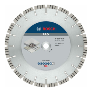 Bosch PRO Concrete Diamanttrennscheibe 20,00/25,40