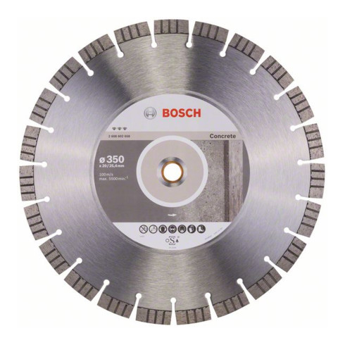 Bosch Diamanttrennscheibe Best for Concrete 20,00/25,40