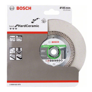 Bosch Diamanttrennscheibe Best for Hard Ceramic