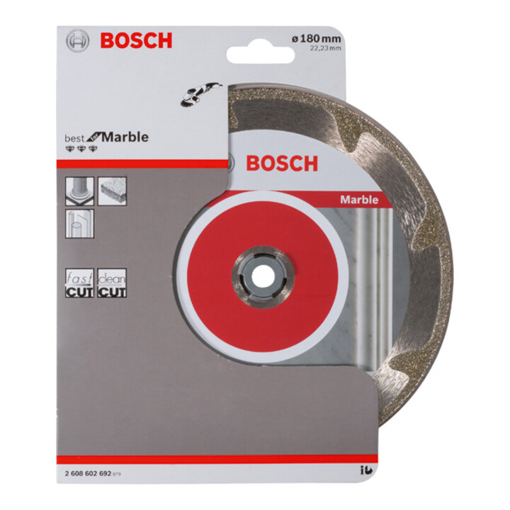 Bosch Diamanttrennscheibe Best for Marble 180 x 22,23 x 2,2 x 3 mm