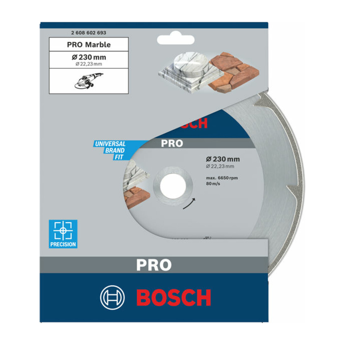 Bosch Diamanttrennscheibe Best for Marble 230 x 22,23 x 2,2 x 3 mm