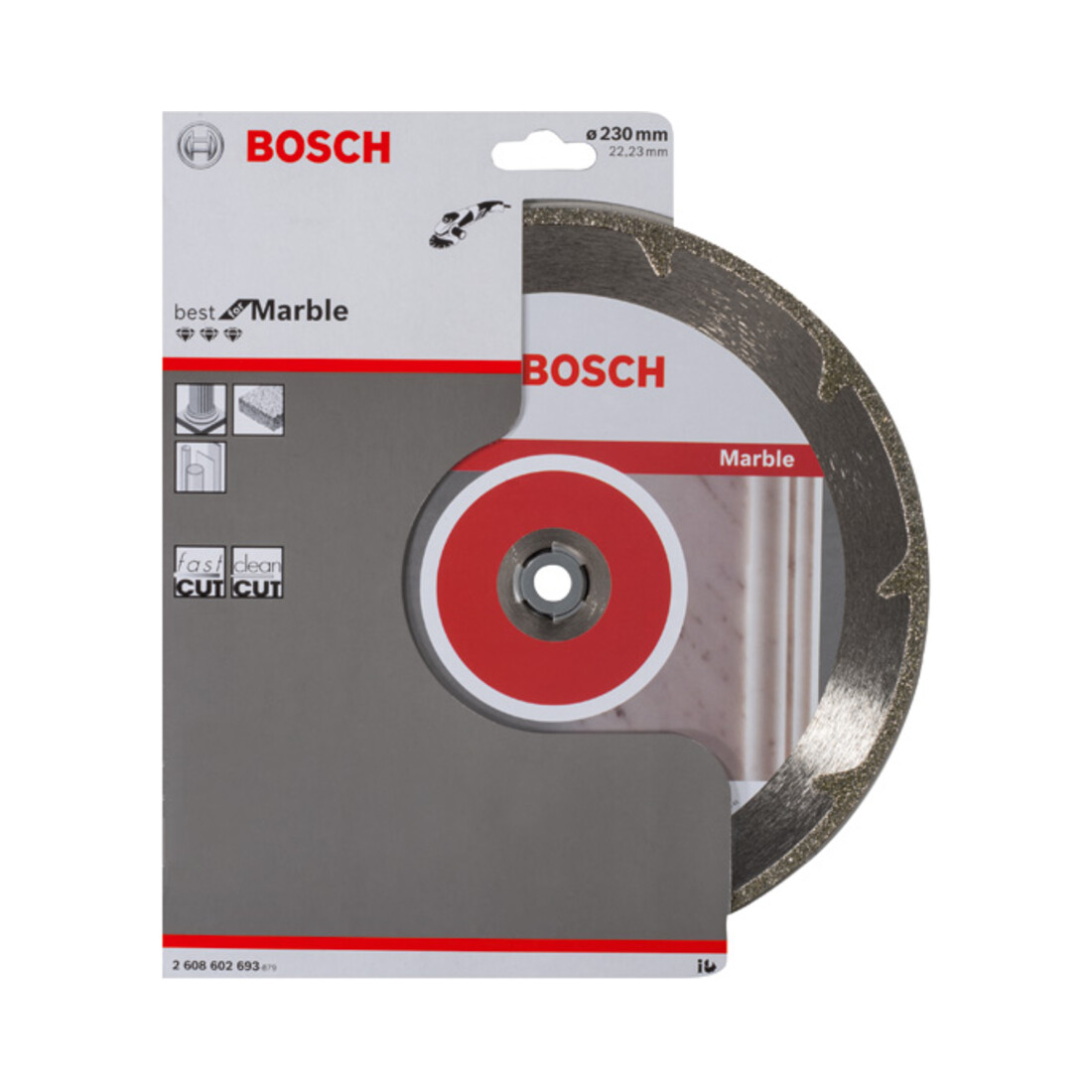 Bosch Diamanttrennscheibe Best for Marble 230 x 22,23 x 2,2 x 3 mm