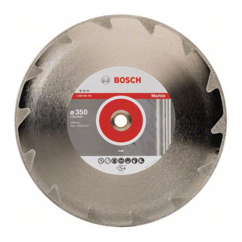 Bosch Diamanttrennscheibe Best for Marble 350 x 25,40 x 2,6 x 5 mm