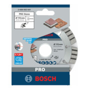 Bosch Diamanttrennscheibe Best for Stone 115 x 22,23 x 2,2 x 12 mm-5
