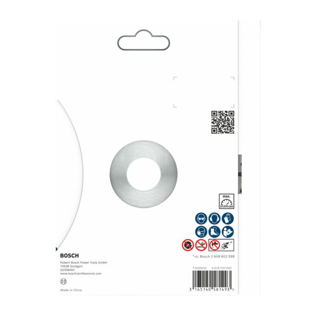 Bosch Diamanttrennscheibe Best for Stone 150 x 22,23 x 2,4 x 12 mm