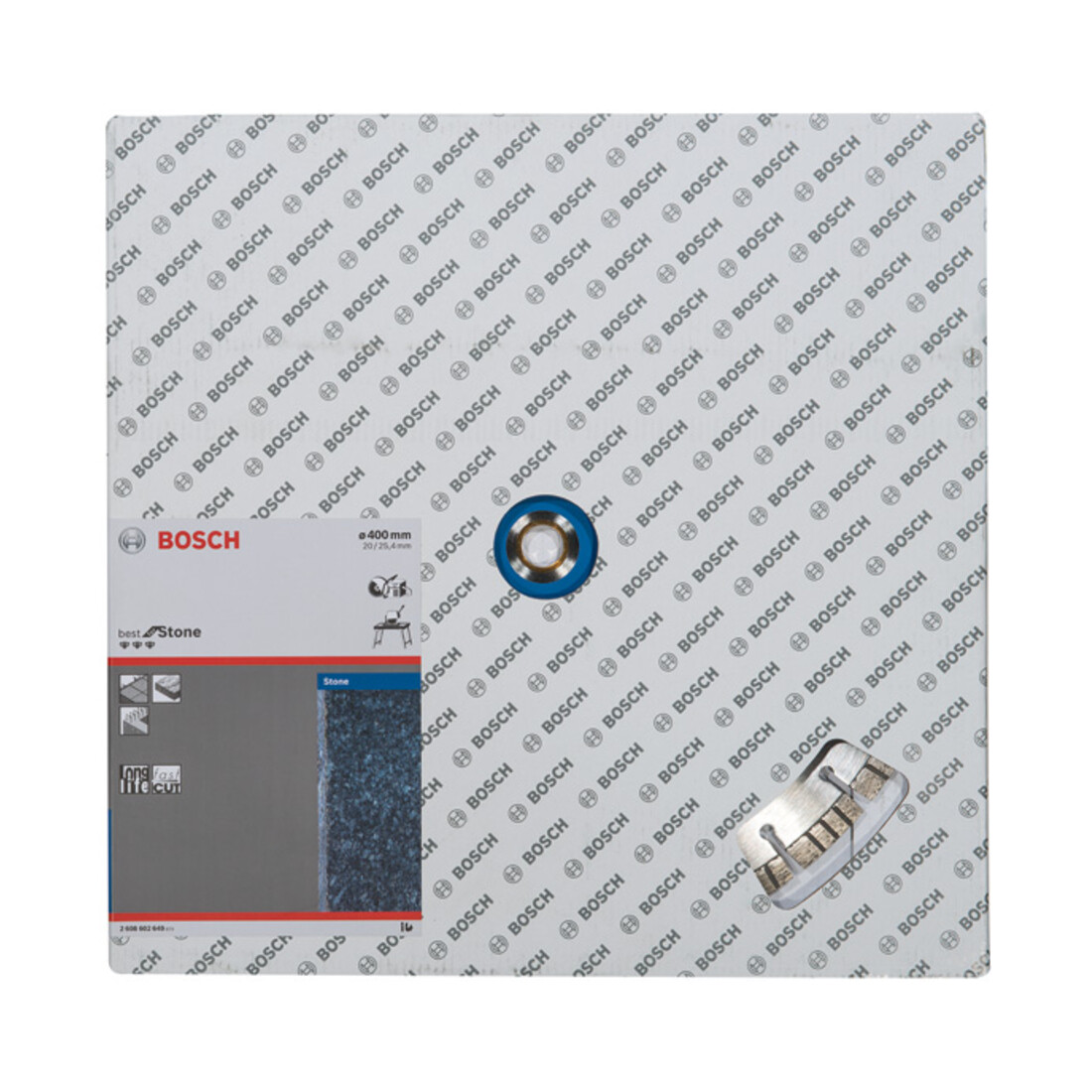 Bosch Diamanttrennscheibe Best for Stone 400 x 20,00/25,40 x 3,2 x 12 mm