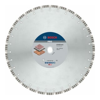 Bosch Diamanttrennscheibe Best for Stone 450 x 25,40 x 3,8 x 12 mm