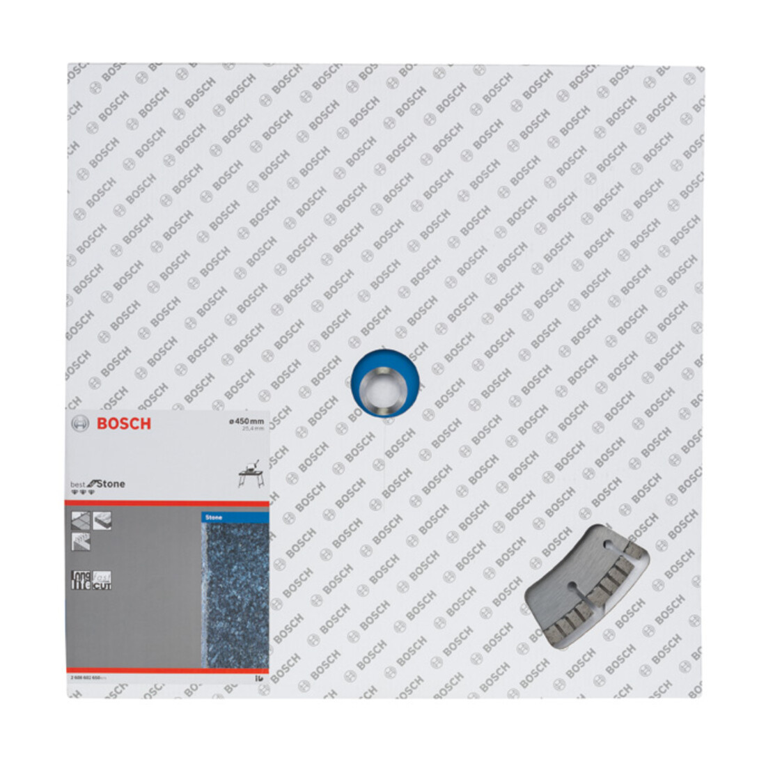 Bosch Diamanttrennscheibe Best for Stone 450 x 25,40 x 3,8 x 12 mm