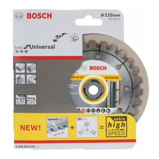Bosch Diamanttrennscheibe Best for Universal I