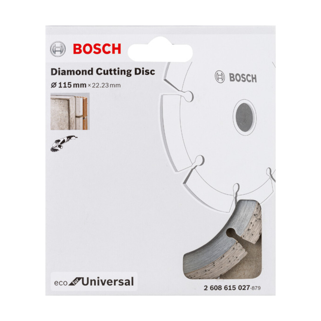 Bosch Diamanttrennscheibe Eco For Universal