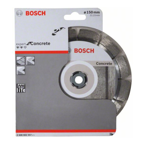 Bosch Diamanttrennscheibe Expert for Concrete 150 x 22,23 x 2,4 x 12 mm