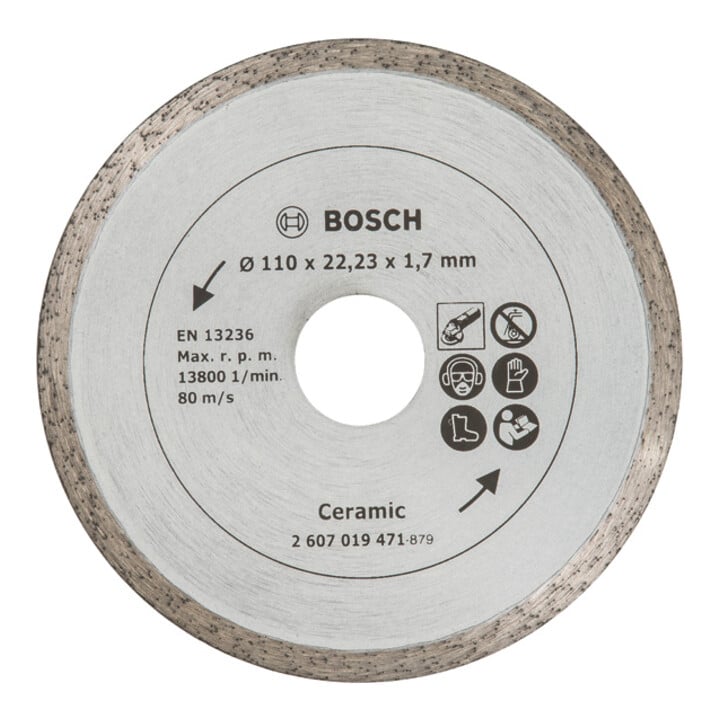 Bosch Diamanttrennscheibe für Fliesen