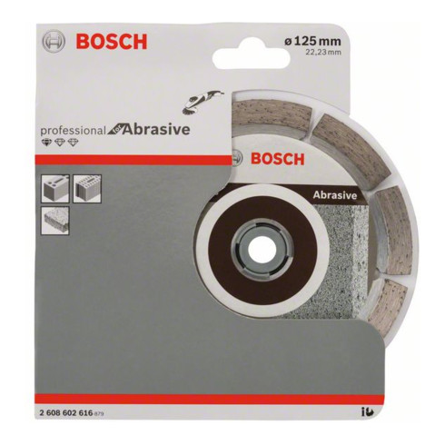 Bosch Diamanttrennscheibe Standard for Abrasive 125 x 22,23 x 6 x 7 mm
