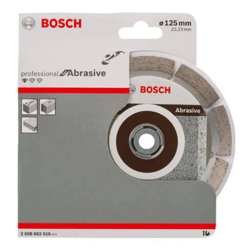 Bosch Diamanttrennscheibe Standard for Abrasive 125 x 22,23 x 6 x 7 mm