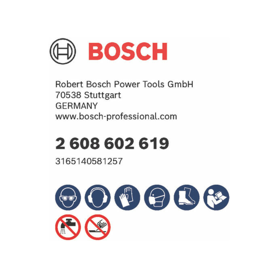 Bosch Diamanttrennscheibe Standard for Abrasive 230 x 22,23 x 2,3 x 10 mm