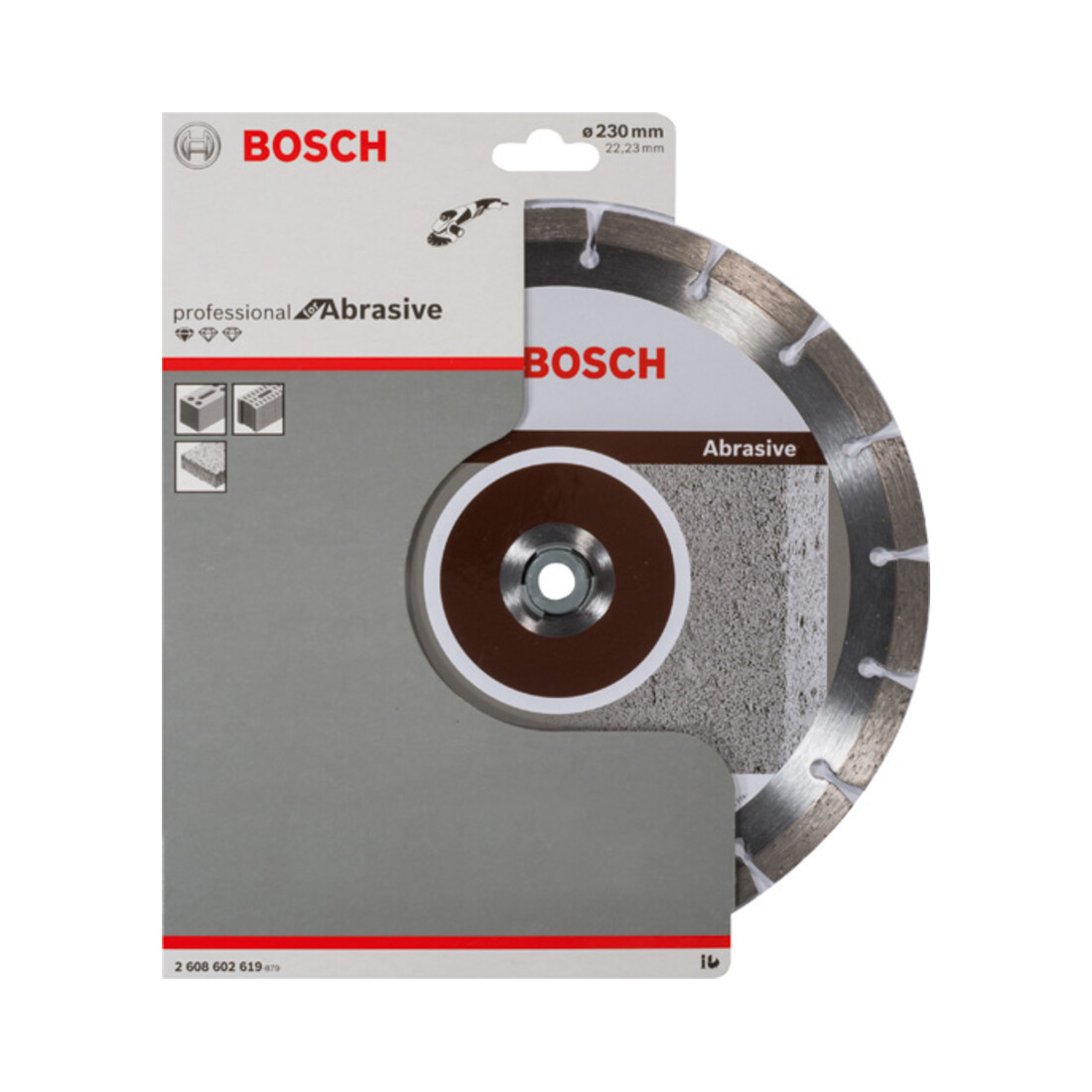Bosch Diamanttrennscheibe Standard for Abrasive 230 x 22,23 x 2,3 x 10 mm
