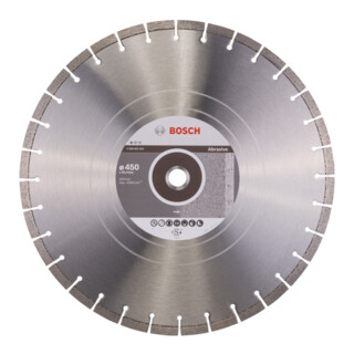 Bosch Diamanttrennscheibe Standard for Abrasive 450 x 25,40 x 3,6 x 10 mm