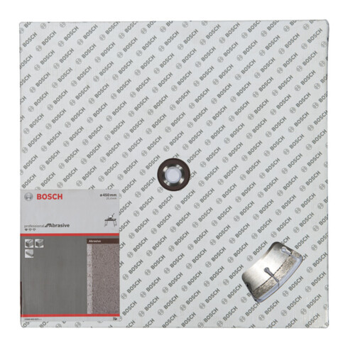 Bosch Diamanttrennscheibe Standard for Abrasive 450 x 25,40 x 3,6 x 10 mm