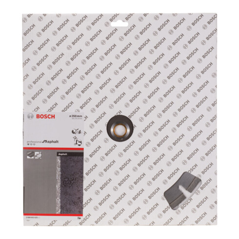 Bosch Diamanttrennscheibe Standard for Asphalt 350 x 20,00/25,40 x 3,2 x 8 mm