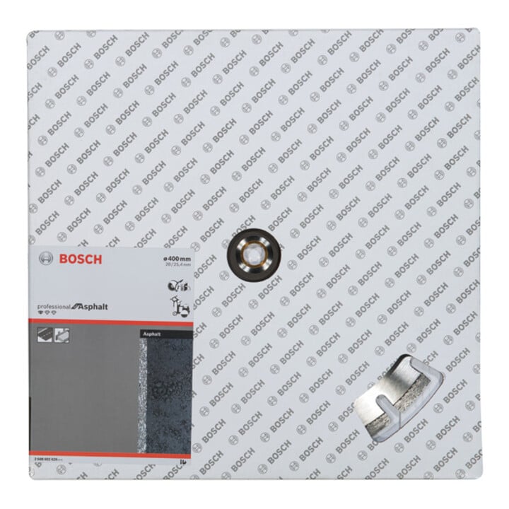 Bosch Diamanttrennscheibe Standard for Asphalt 400 x 20,00/25,40 x 3,6 x 8 mm