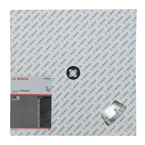 Bosch Diamanttrennscheibe Standard for Asphalt 450 x 25,40 x 3,2 x 8 mm
