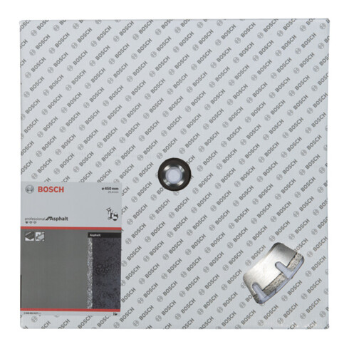 Bosch Diamanttrennscheibe Standard for Asphalt 450 x 25,40 x 3,2 x 8 mm