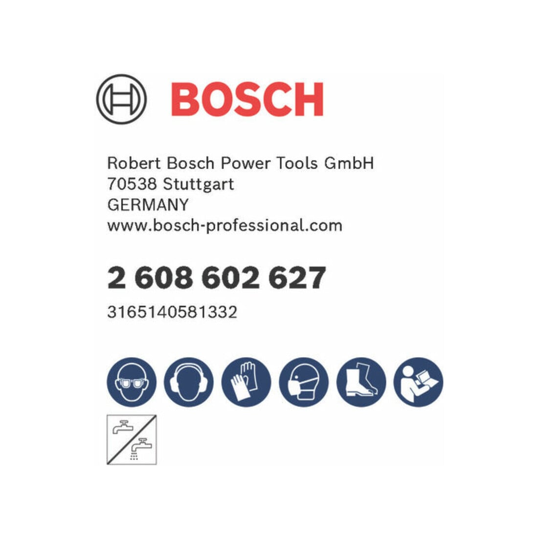 Bosch Diamanttrennscheibe Standard for Asphalt 450 x 25,40 x 3,2 x 8 mm