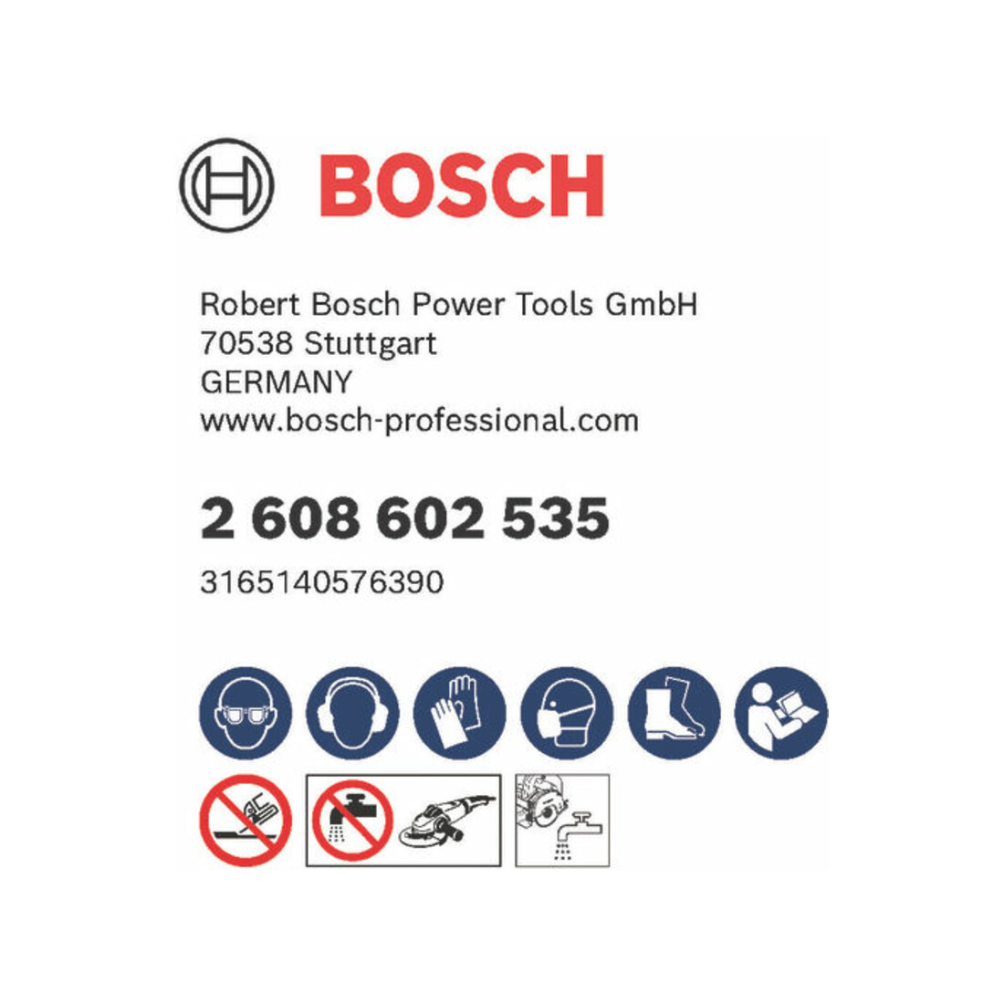 Bosch Diamanttrennscheibe Standard for Ceramic 110 x 22,23 x 1,6 x 7,5 mm