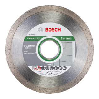 Bosch Diamanttrennscheibe Standard for Ceramic