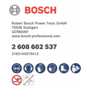 Bosch Diamanttrennscheibe Standard for Ceramic 200 x 25,40 x 1,6 x 7 mm-5