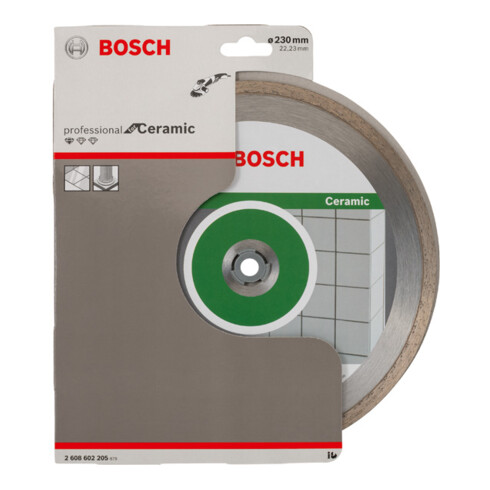 Bosch Diamanttrennscheibe Standard for Ceramic 230 x 22,23 x 1,6 x 7 mm