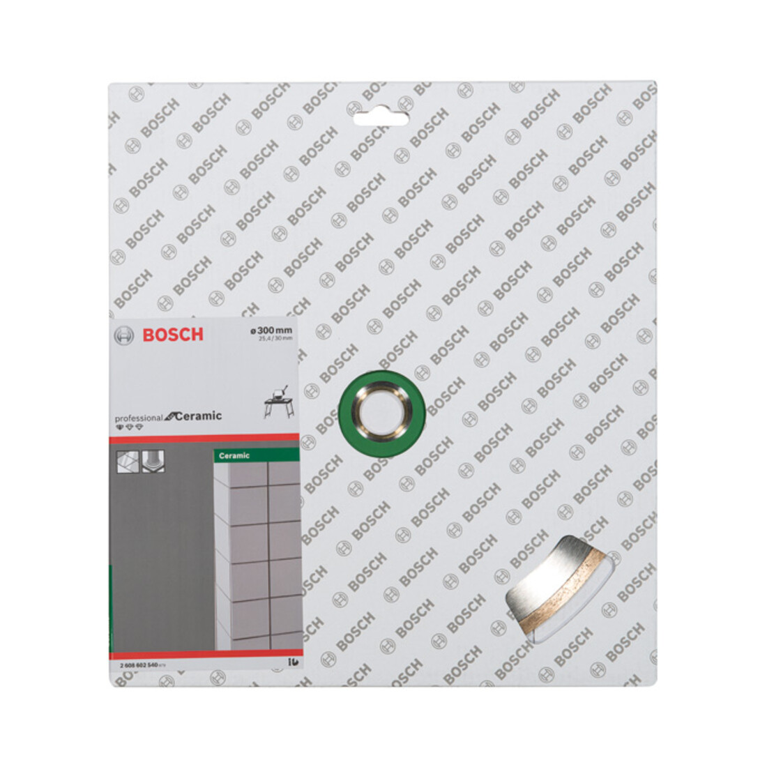 Bosch Diamanttrennscheibe Standard for Ceramic 300 x 30 + 25,40 x 2 x 7 mm