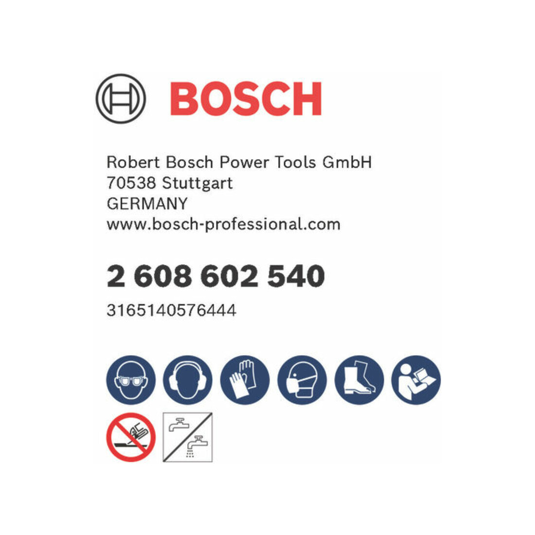 Bosch Diamanttrennscheibe Standard for Ceramic 300 x 30 + 25,40 x 2 x 7 mm