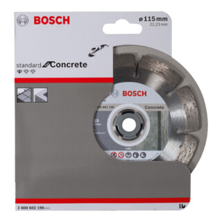 Bosch Diamanttrennscheibe Standard for Concrete
