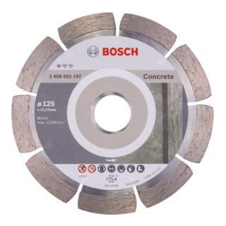Bosch Diamanttrennscheibe Standard for Concrete