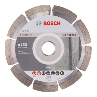 Bosch Diamanttrennscheibe Standard for Concrete