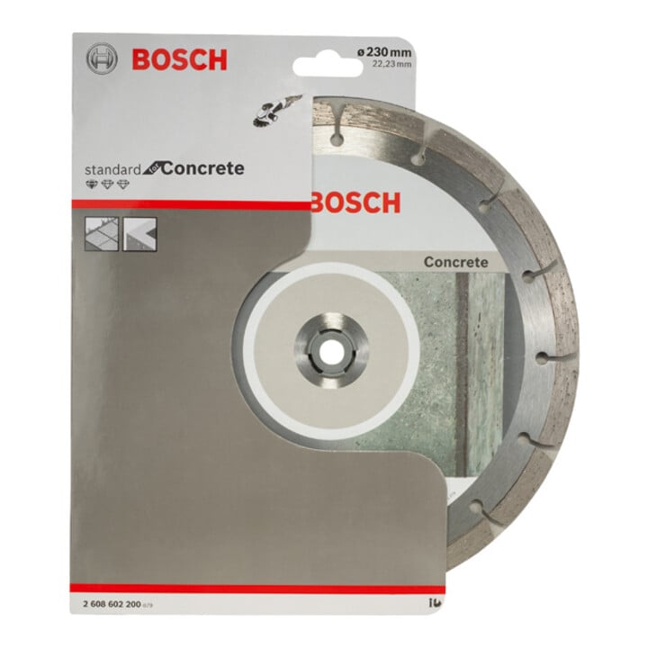 Bosch Diamanttrennscheibe Standard for Concrete 230 x 22,23 x 2,3 x 10 mm