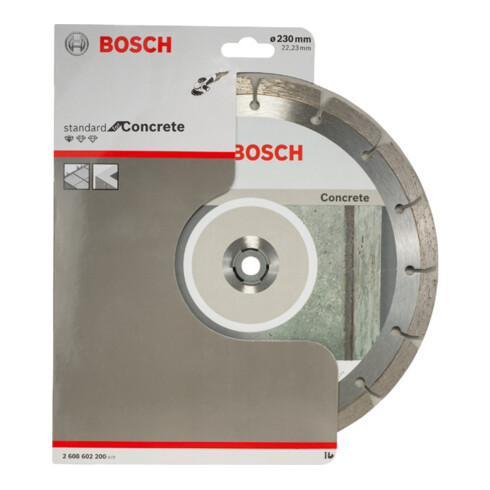 Bosch Diamanttrennscheibe Standard for Concrete 230 x 22,23 x 2,3 x 10 mm