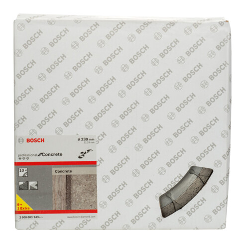 Bosch Diamanttrennscheibe Standard for Concrete 230 x 22,23 x 2,3 x 10 mm