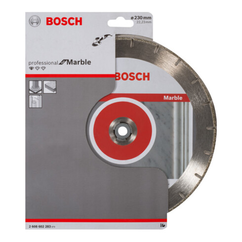Bosch Diamanttrennscheibe Standard for Marble 230 x 22,23 x 2,8 x 3 mm