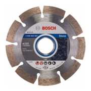 Bosch Diamanttrennscheibe Standard for Stone, 115 x 22,23 x 1,6 x 10 mm