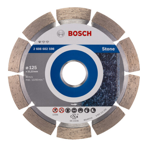 Bosch Diamanttrennscheibe Standard für Granit und armierten Beton