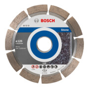 Bosch Diamanttrennscheibe Standard for Stone 125 x 22,23 x 1,6 x 10 mm
