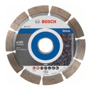 Bosch Diamanttrennscheibe Standard for Stone 125 x 22,23 x 1,6 x 10 mm