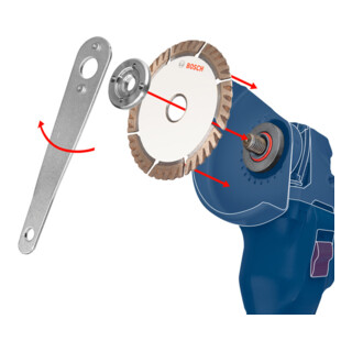 Bosch Diamanttrennscheibe Standard für Stahlbeton,Mauerwerk aller Art,Estrich und Naturstein