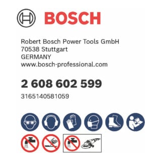 Bosch Diamanttrennscheibe Standard Für Stahlbeton, Mauerwerk Aller Art, Estrich Und Naturstein