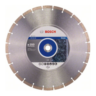 350 x 25,40 x 3,1 x 10 mm Bosch Diamanttrennscheibe Standard for Stone 