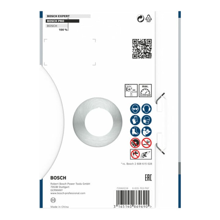 Bosch Diamanttrennscheibe Standard for Universal 125 x 22,23 x 2 x 10 mm