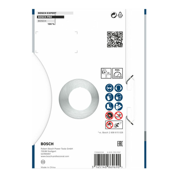 Bosch Diamanttrennscheibe Standard for Universal 125 x 22,23 x 2 x 10 mm